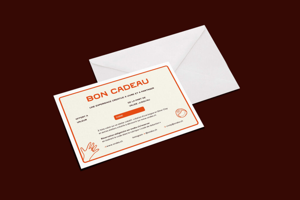 Bon cadeau Onaka